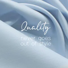 This is our guiding principle. We select only the finest quality fabrics because we believe that true style is timeless. A garment should not only look good on day one but feel exceptional and endure for years to come.