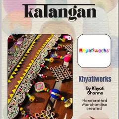 So excited to be at the Kalangan festival at Inorbit Mall, Hyderabad. It's always a pleasure to meet everyone and share my handcrafted merchandise in person.