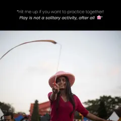 Play is not a solitary activity! I'm always looking to practice with others. If you want to join me, just hit me up. Let's create and play together.