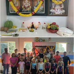 Celebrating Ayudha Pooja and Vijayadashami at the academy with our students and coaches. We embrace our cultural traditions as one big family.