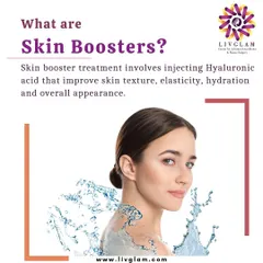 Skin boosters are a fundamental part of my skin health philosophy. They involve injecting hyaluronic acid to improve texture, elasticity, and hydration, resulting in a radiant and healthy overall appearance.