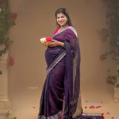 A full-length view of the traditional dohale jevan setup. The classic pillars and scattered petals create an authentic and respectful atmosphere for this cultural maternity shoot.