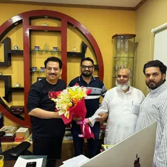 Meeting with Vaibhav Kant Upadhyay. My practice involves connecting with leaders from various sectors to stay informed.