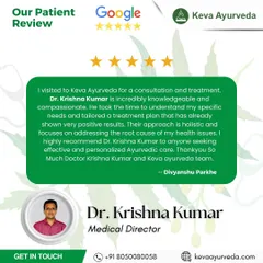 Divyanshu's review highlights my compassionate and knowledgeable approach. He emphasizes how I take the time to understand specific needs to create a holistic treatment plan that addresses the root cause of health issues, leading to positive results.
