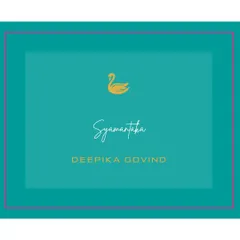 My brand mark for the Shyamantaka collection, symbolizing the grace and elegance I strive to weave into every hand-crafted textile.