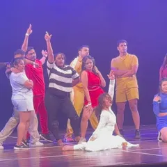 Another look at the colorful and energetic Bollyhop performance from 'Manch 24.' This was a crowd favorite, full of fun and powerful moves.