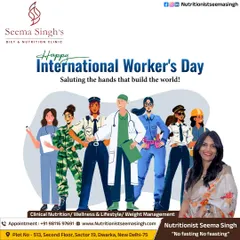 Happy International Worker's Day! I believe that when employees feel their best, they give their best. Investing in corporate wellness is investing in success.