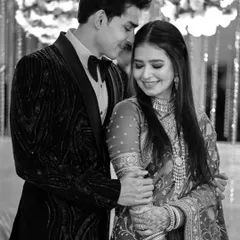 A dreamy, candid moment from the reception. Their love truly lit up the lens, and this black and white portrait captures the elegance and happiness of the evening.
