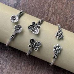 Our collection of delicate and adjustable silver bracelets. Featuring charming butterfly and floral designs, these are perfect for everyday wear or as a thoughtful gift for a friend.