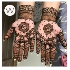 A sweet and personalized design for a mom-to-be, with "Maa" and "Paa" (Mom and Dad) written in the center of lotus mandalas.