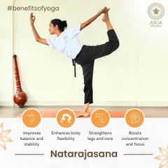 Natarajasana (Dancer's Pose) is the dance of life. Learn how this graceful pose improves balance, enhances flexibility, and strengthens the legs and core.
