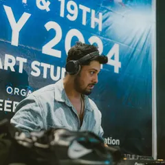 Locked in and focused. This is me in my element, digging for the perfect track to match the energy on the dance floor. Every set is a journey, and I make sure it's a memorable one.