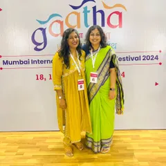 At the Gaatha storytelling festival in Mumbai, I met so many amazing storytellers. We shared ideas, talked about our struggles, and just felt validated. It's like a shot of energy for the soul.
