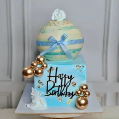 Something new and exciting! I crafted this unique combo of a square cake and a piñata cake, and the client loved it. Can't wait to make more!