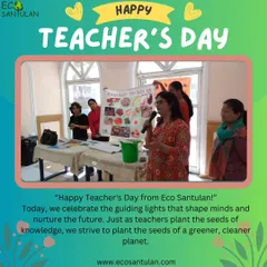 Happy Teacher's Day from our team. Just as teachers plant the seeds of knowledge, we strive to plant the seeds of a greener, cleaner planet through education and awareness.