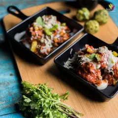 Bring a taste of Mexico to your table with our Mexican Balls in Arrabiata Sauce. A fiery and flavourful fusion dish that is always a crowd-pleaser.
