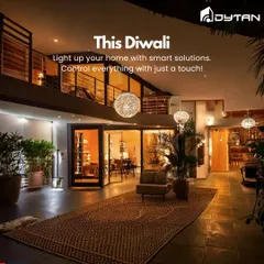 This Diwali, I can help you light up your home with smart solutions. Imagine controlling your entire festive lighting display with just a single touch for a brighter celebration.