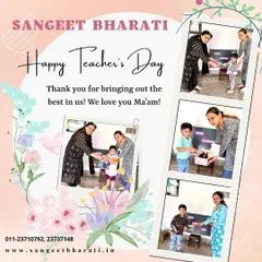 Happy Teacher's Day! We cherish the special bond between our teachers and students. Our little ones showed their love and appreciation, reminding us of the nurturing, mother-like role our dedicated educators play in their lives.