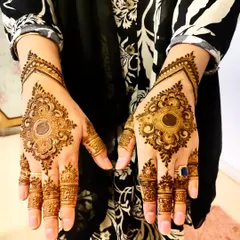 This mandala design is perfect for any festive occasion, with intricate details that draw the eye.