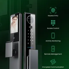 I believe in clarity and control. This is a quick look at the core features that define my smart locks: multiple keyless entry methods, complete access control, activity monitoring, remote management, and fully encrypted communication for your security.