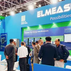 A view of our team engaging with visitors at our booth during Middle East Energy 2025. These thoughtful conversations are where we learn about new challenges and share how our solutions can help.