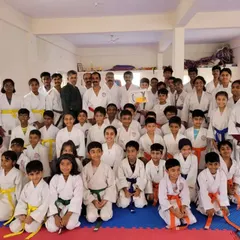 This is our community at the Self Defence School of Indian Karate. I welcome students of all ages and skill levels, from young children just starting their journey to experienced adults, all training together with discipline and mutual respect.