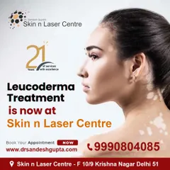 My Skin n Laser Centre in Delhi is a specialty clinic for Leucoderma treatment. I offer advanced and progressive methods for managing white patches on the skin.