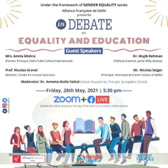 As part of the Generation Equality Forum, we organized an online debate on "Equality and Education". We bring together leading academics, educators, and political scientists to foster important discussions on global issues.