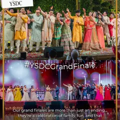 A collage celebrating our grand finales. For us, the final performance is more than just an ending; it's a celebration of family, fun, and unbeatable energy.