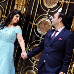 A candid moment between a couple during their pre-wedding or engagement photoshoot. We focus on capturing genuine connection and emotion for all couple-centric events like anniversaries and engagements.