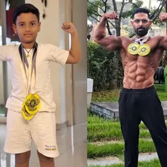 This is my 'why'. Every time I bring home a medal, my son puts it on and flexes. The true victory is inspiring the next generation to believe in the power of discipline and dreams.