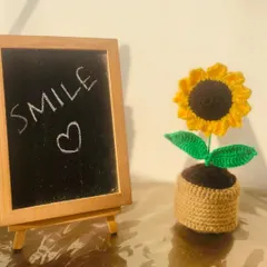 To bring a little sunshine indoors, I craft these crochet sunflower pots. They are perfect for decorating a desk or a small corner and make for a very cheerful gift that lasts forever.