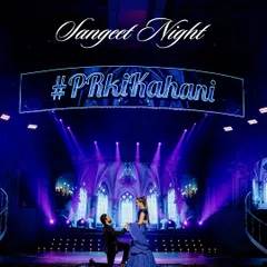 Your Sangeet night deserves a stage that matches its energy. We designed this dramatic, cathedral-inspired backdrop with dynamic lighting to create a truly cinematic experience for the couple's grand performance.