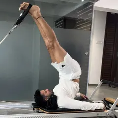 Real men do Pilates. It's not just for flexibility but also for improving posture and overall fitness. Join the movement.