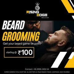Getting a sharp, well-groomed beard doesn't have to be expensive. I offer professional beard grooming services starting at just ₹100, ensuring you get a premium look that fits your budget.
