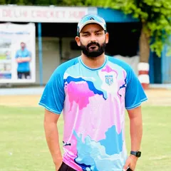 At my home ground, the Delhi Cricket Hub. This is where we push past our comfort zones and build the foundation for success. Change and growth happen here every day.