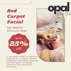Get ready for your special event with our Red Carpet Facial. This treatment is a favorite for achieving a flawless, radiant complexion, combining exfoliation and rejuvenation techniques for an instant celebrity glow.