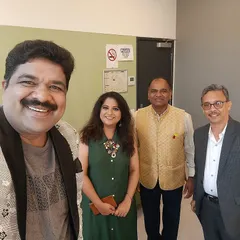 With the organizers and fellow guests at the Melbourne event. It's wonderful to meet the people who work hard to organize these cultural shows.