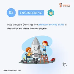 Engineering is about building the future. I encourage problem-solving skills as kids design and create their very own projects from the ground up.