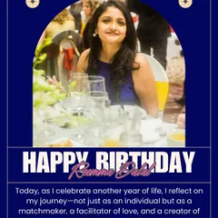 On my birthday, I'm reflecting on this incredible journey of creating spaces for singles to find themselves before they find love. With over 100 events organized, my mission remains to empower individuals and facilitate meaningful connections.