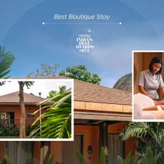 We are thrilled to be nominated for Travel + Leisure India's Best Awards. This collage showcases our boutique stay and wellness offerings.