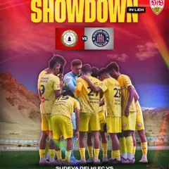The Final Showdown in Leh! The Climate Cup 2025 final is here. Sudeva Delhi FC vs Rajasthan United FC. Let's go!