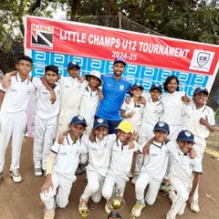 A proud moment for me and the entire academy. My U-12 team celebrating their hard-earned championship win at the Little Champs U-12 Tournament.
