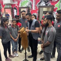 This is a typical training day at our academy. Students gather to learn new techniques in a group setting, ensuring everyone gets personal attention and understands the methods.