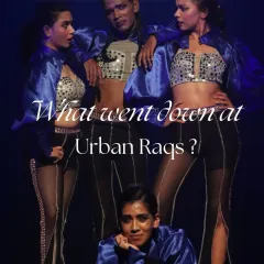 A look back at the energy and excitement of our Urban Raqs fusion workshop series. This image captures the spirit of the event, where dancers explored both Jazz Fusion and Bolly Funk styles.