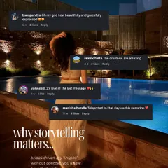 A collection of comments and DMs from our clients and followers. These messages, which feel like cherished greeting cards, are a testament to the power of storytelling in our work.
