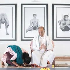 A teacher transmits knowledge for a reward, but a Guru, through grace, enters your heart and enables you to comprehend divinity. I am forever grateful for the grace of my Guru.