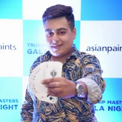 Here I am at a gala night for Asian Paints, one of my many valued corporate clients. Performing for leading brands is a privilege and a testament to the professional quality of entertainment I provide.