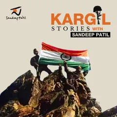 The promotional graphic for my 'Kargil Stories' series. It is my humble effort to ensure we never forget the sacrifices of our Kargil heroes and the leadership that guided us to victory.