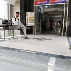 Here I am at the Sarita Vihar Police Station, where I have worked on public safety surveillance projects. I have the experience to handle sensitive and important security installations.